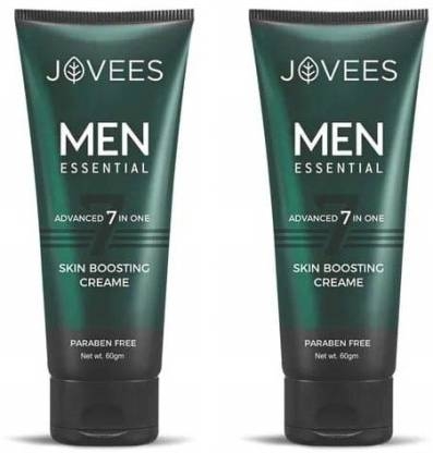 Jovees | Jovees Men Essential Advanced 7 In 1 Skin Boosting Face Cream, Pack Of 2  (60 G)