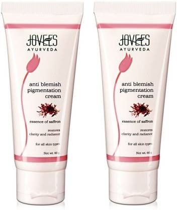 Jovees | Jovees Ayurveda Essence Of Saffron Ani Blemish Pigmentation Cream (Pack Of 2)  (120 G)