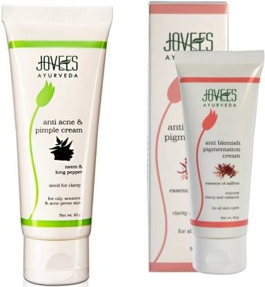 Jovees | Jovees Anti Blemish Pigmentation Cream & Anti Acne Pimple Cream (Pack Of 2)  (60 G)