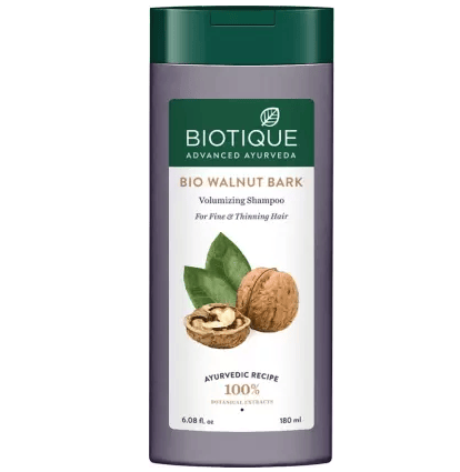 Biotique Advanced Ayurveda | Biotique Bio Walnut Bark Volumizing Shampoo
