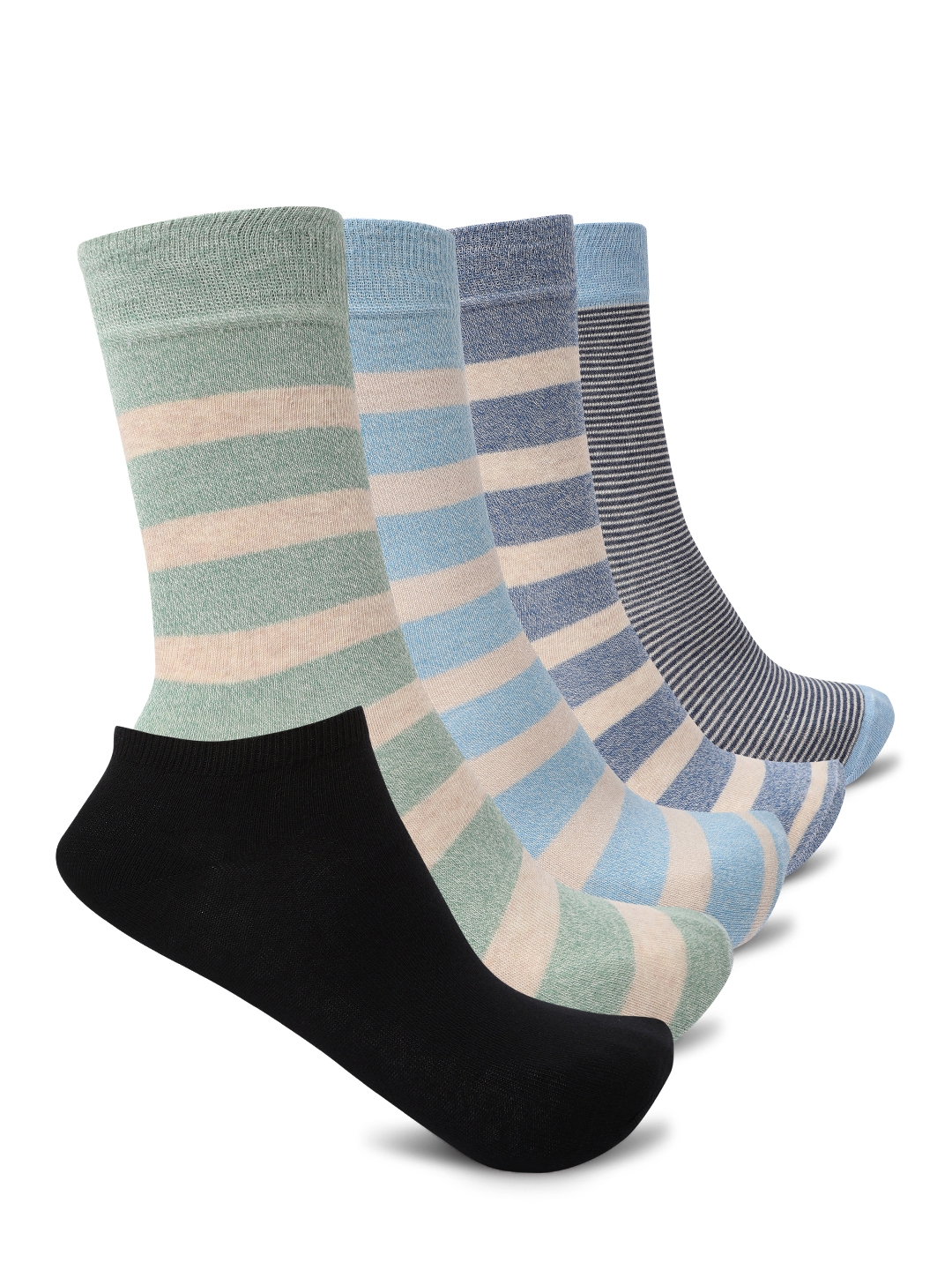 Smarty Pants | Smarty Pants men's pack of 5 solid and printed cotton socks. 