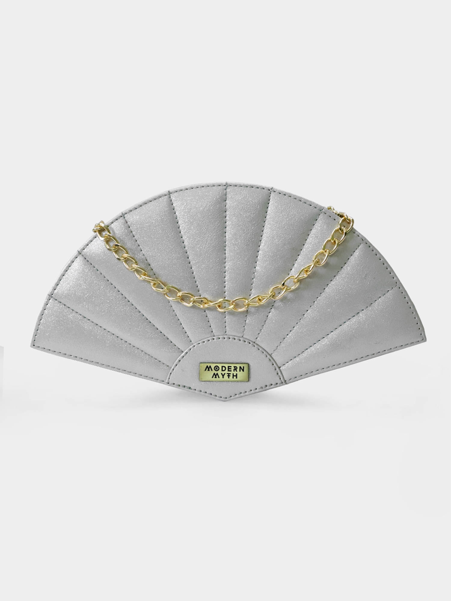 Modern Myth | Silver Plain Sling Bag