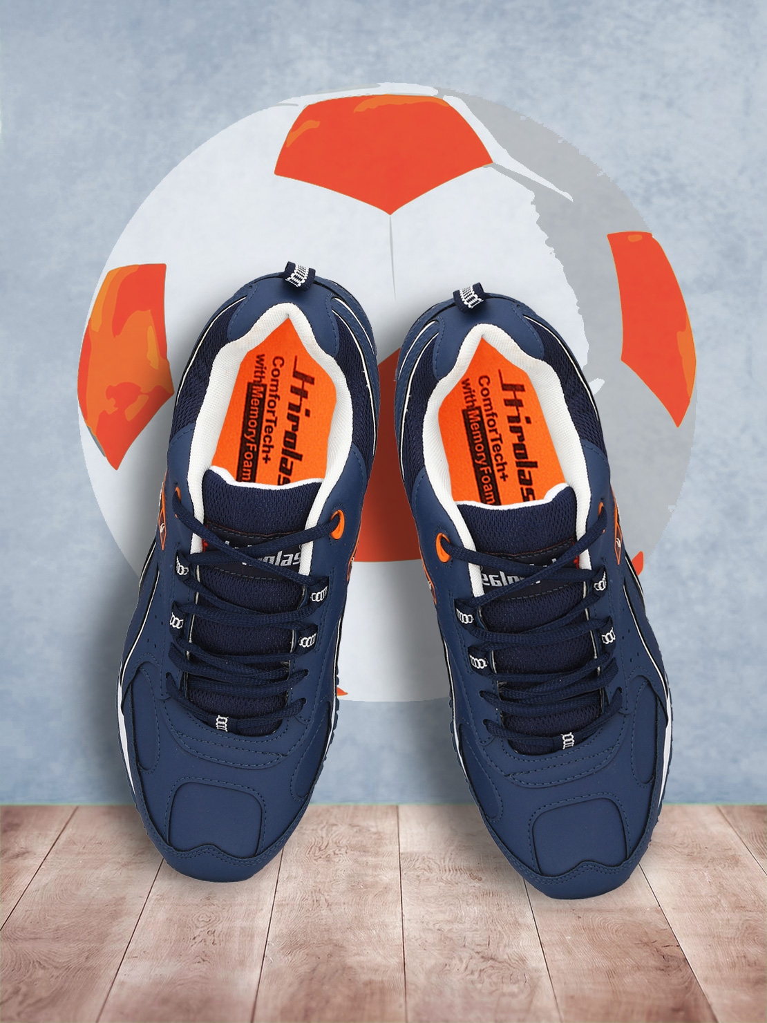 Hirolas | Hirolas Multi Sport Shock Absorbing Walking  Running Fitness Athletic Training Gym Sneaker Shoes - Blue