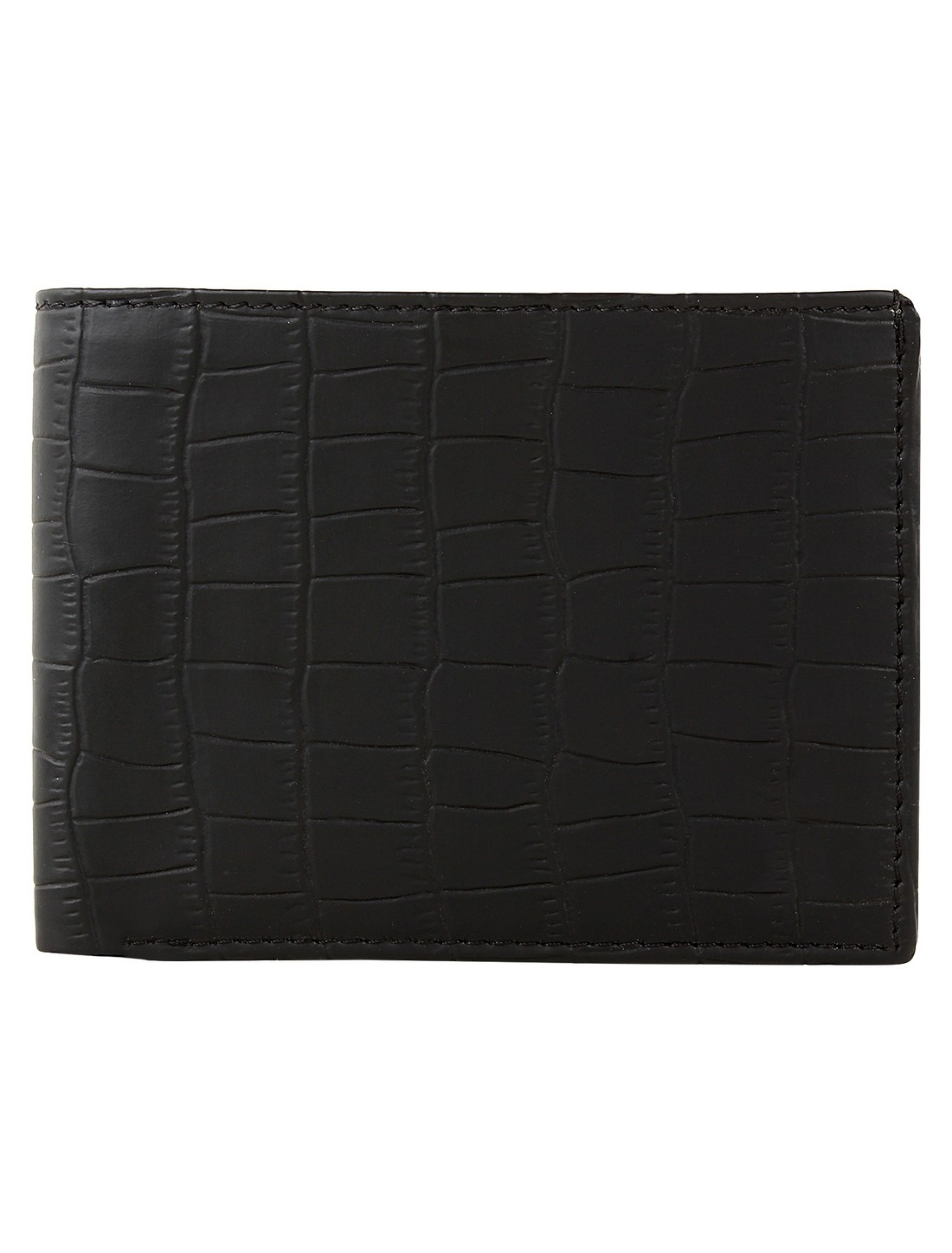 CREATURE | CREATURE Bi-Fold Black Pu-Leather Designer Wallet with Multiple Card Slots for Men