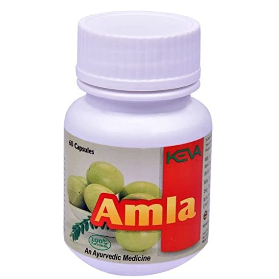 Keva Amla Tablet - Health Booster | Rich in Antioxidants | Provides Protection against Infections | Amla Capsule
