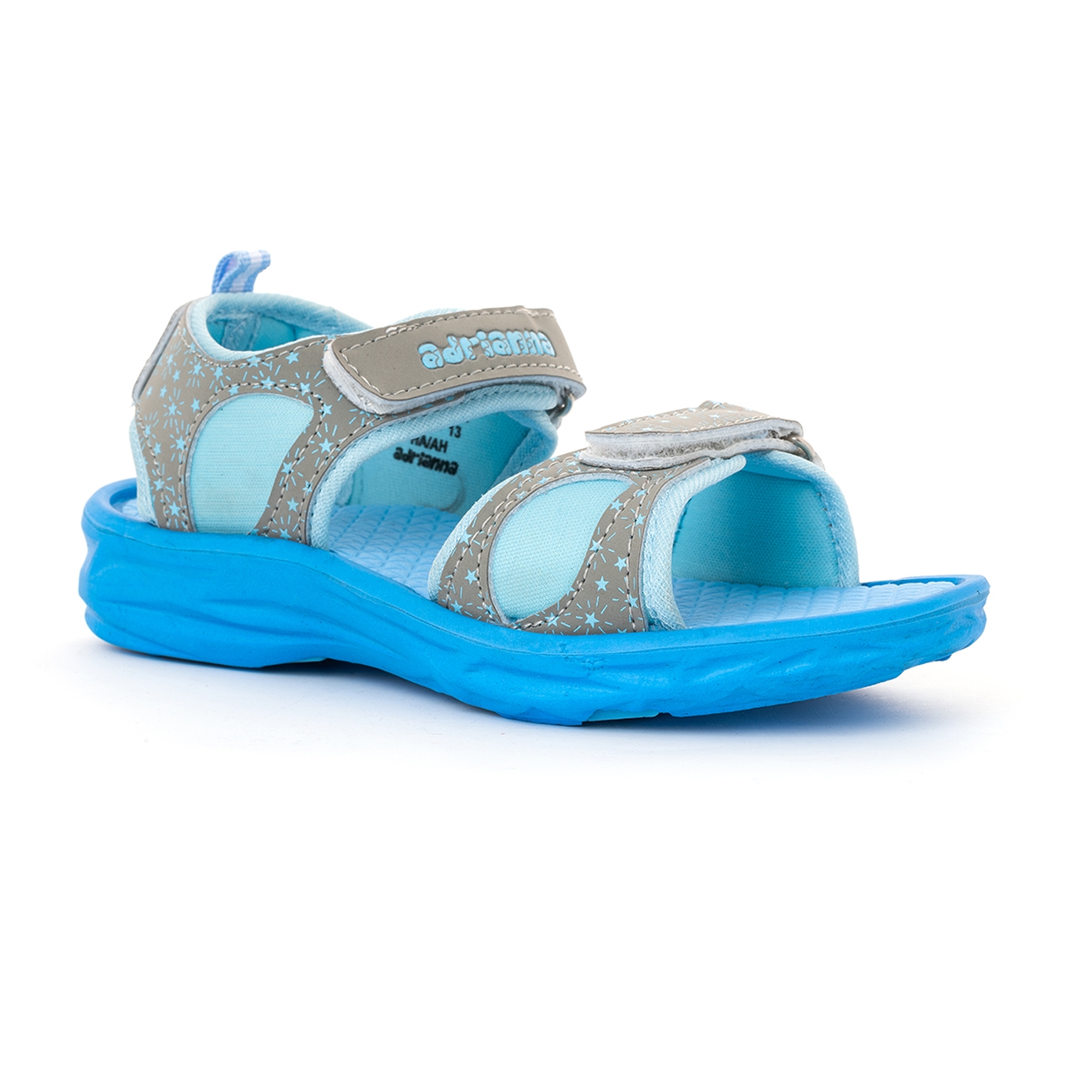 Khadim | Adrianna Grey Floater Sandal for Girls