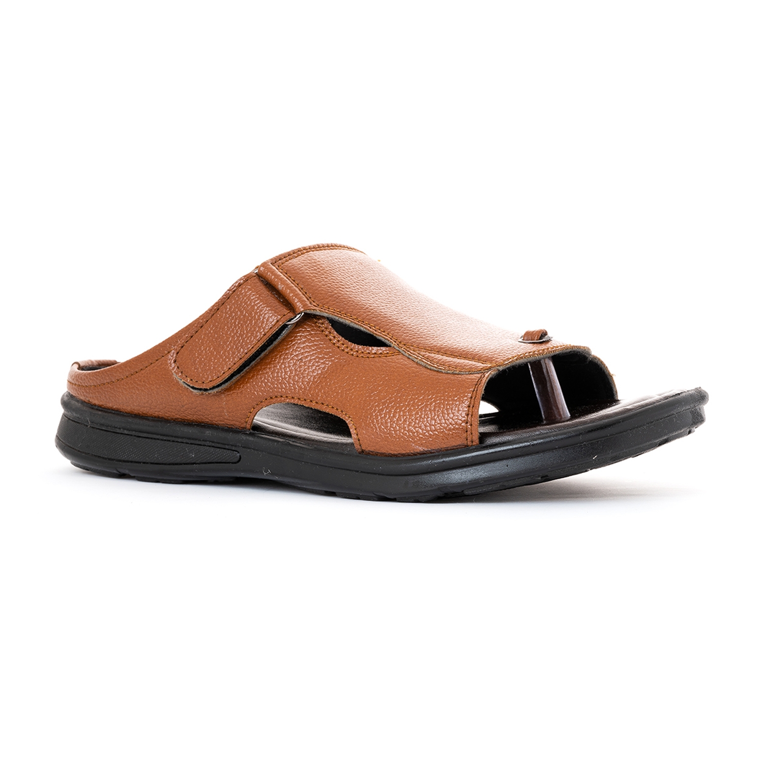 Khadim | Lazard Tan Brown Slip On Sandal for Men