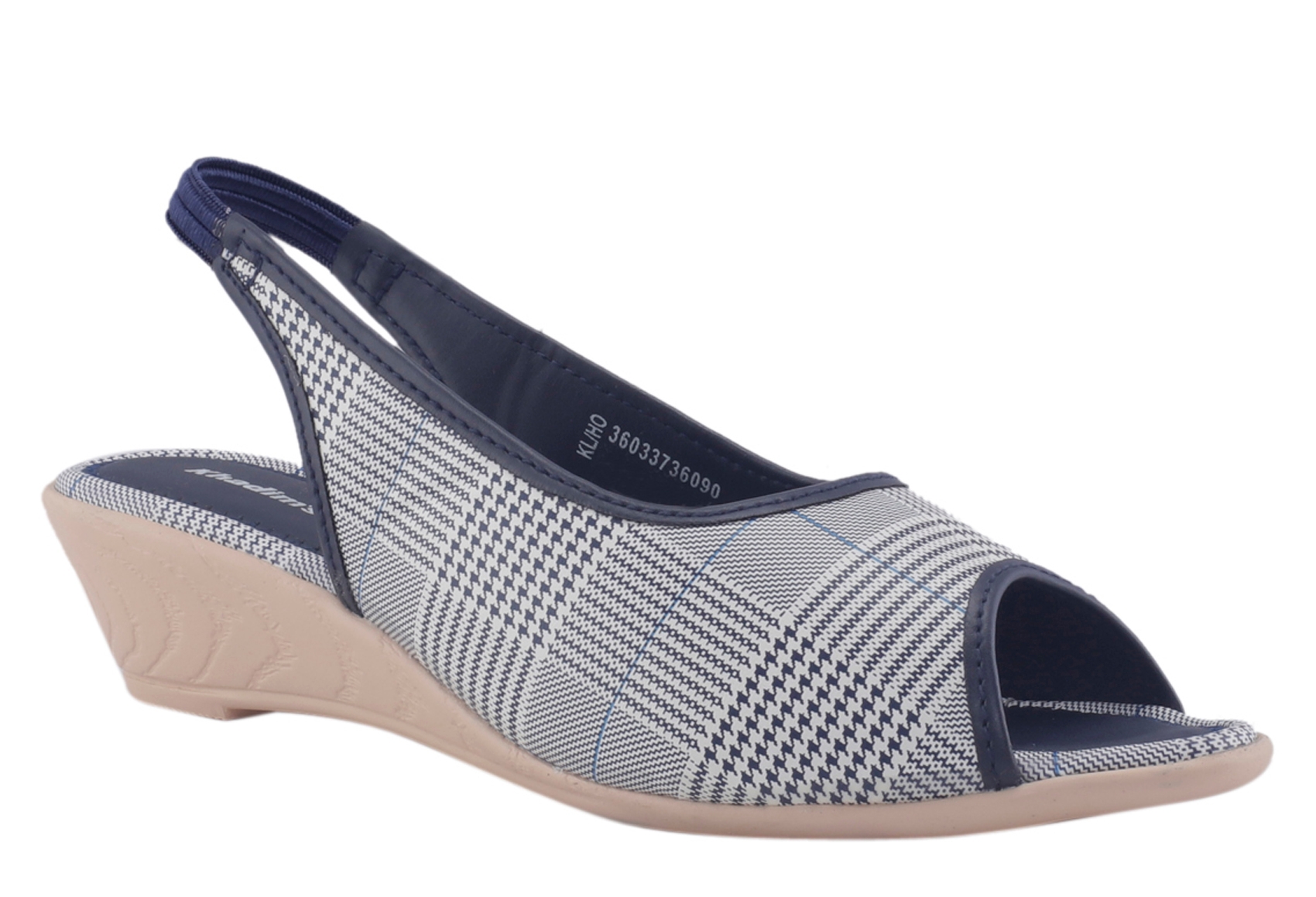 Khadim | Adrianna Navy Heel Sandal for Girls