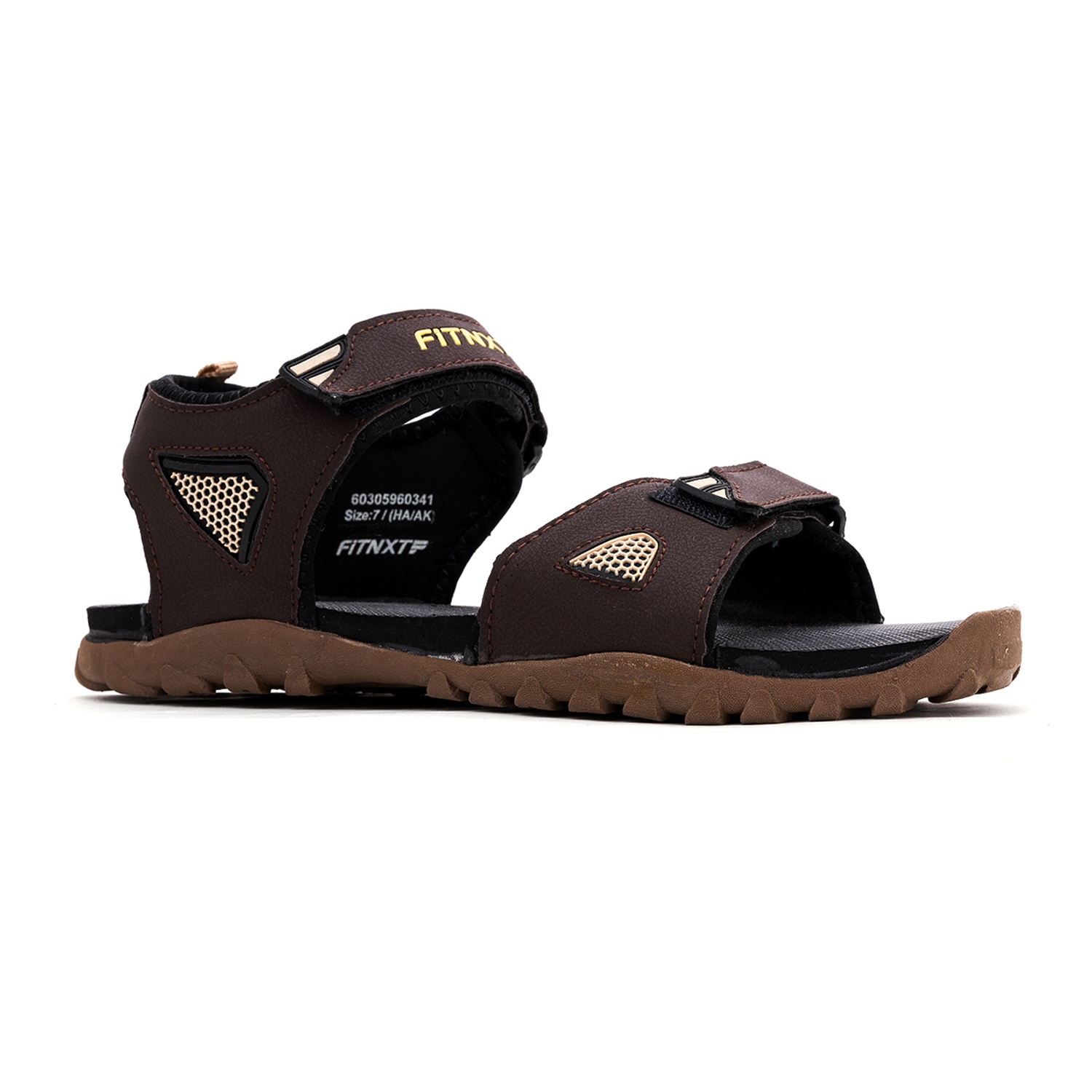 Khadim | Fitnxt Brown Floater Sandal for Men