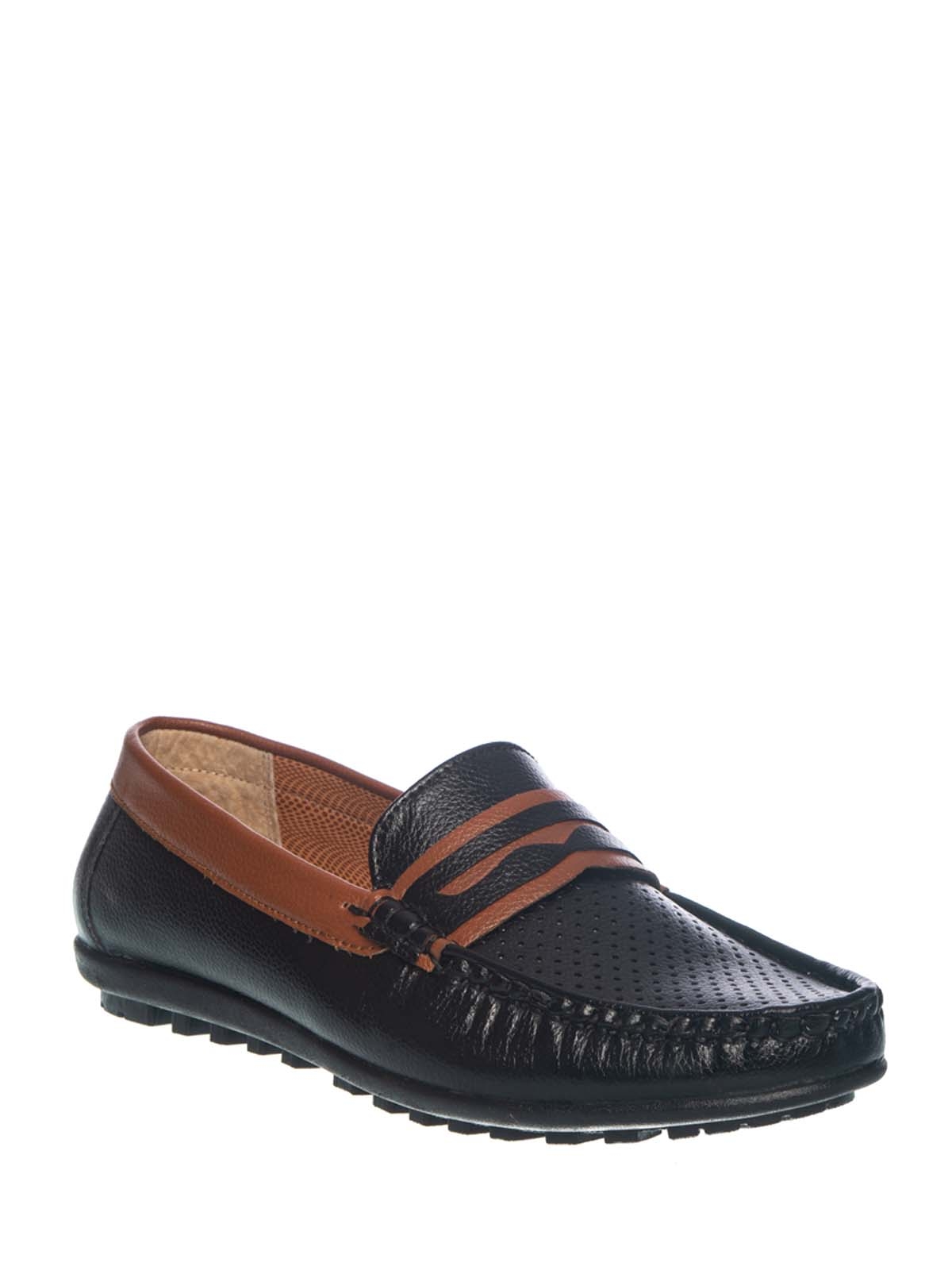 Khadim | Pedro Black Loafers Casual Shoe for Boys