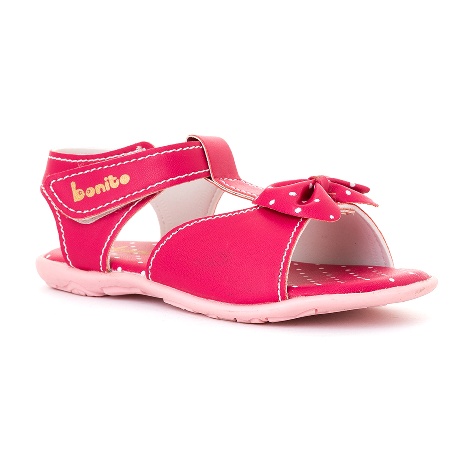 Khadim | Bonito Pink Flat Sandal for Girls