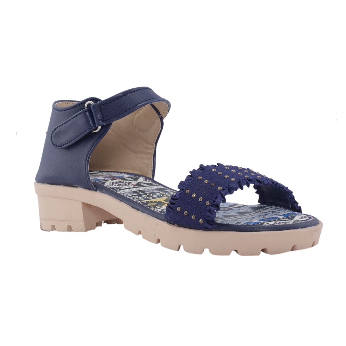 Khadim | Adrianna By Khadim's Synthetic Navy Casual Flat Sandal For Girls
