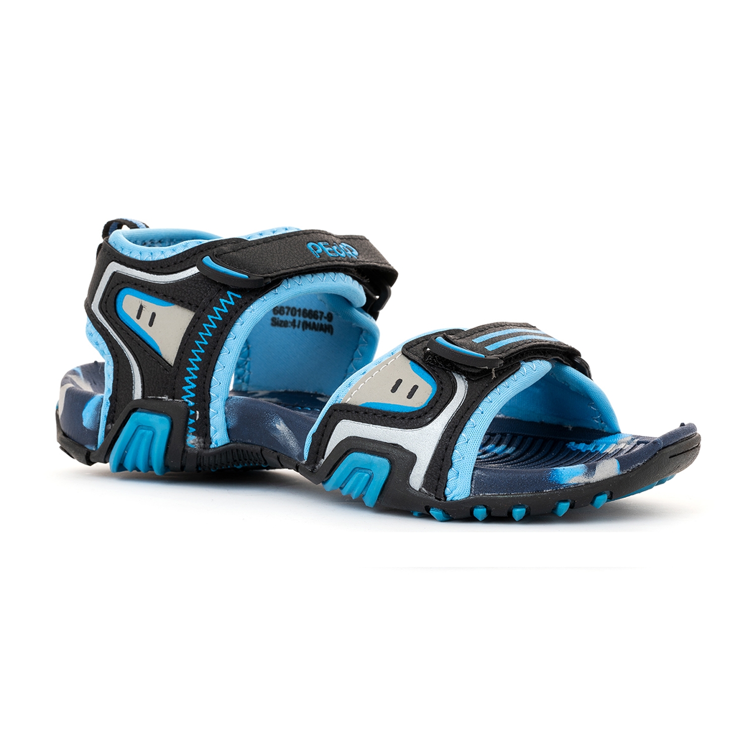 Khadim | Pedro Blue Floater Sandal for Boys