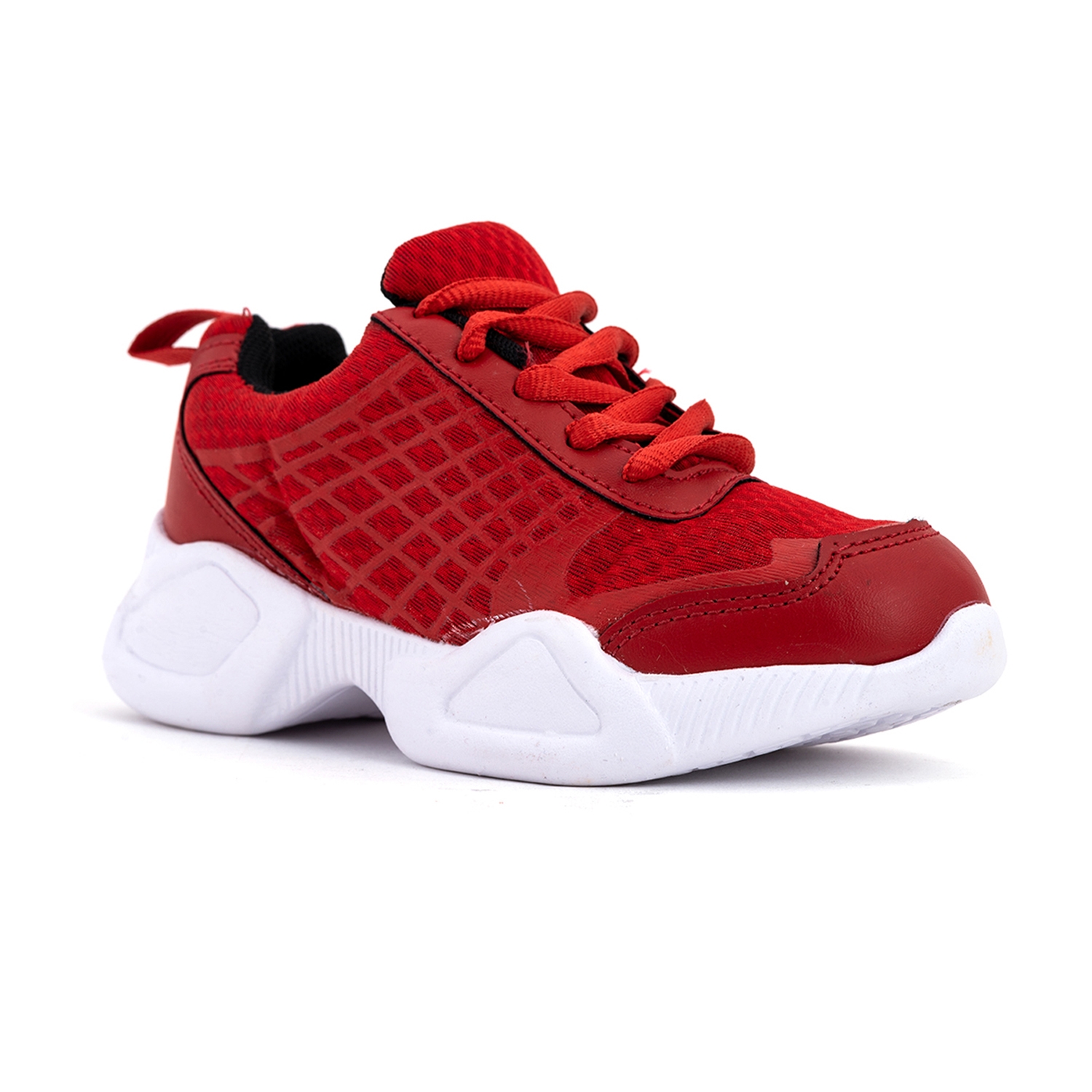 Khadim | Pedro Red Casual Sports Shoes for Boys