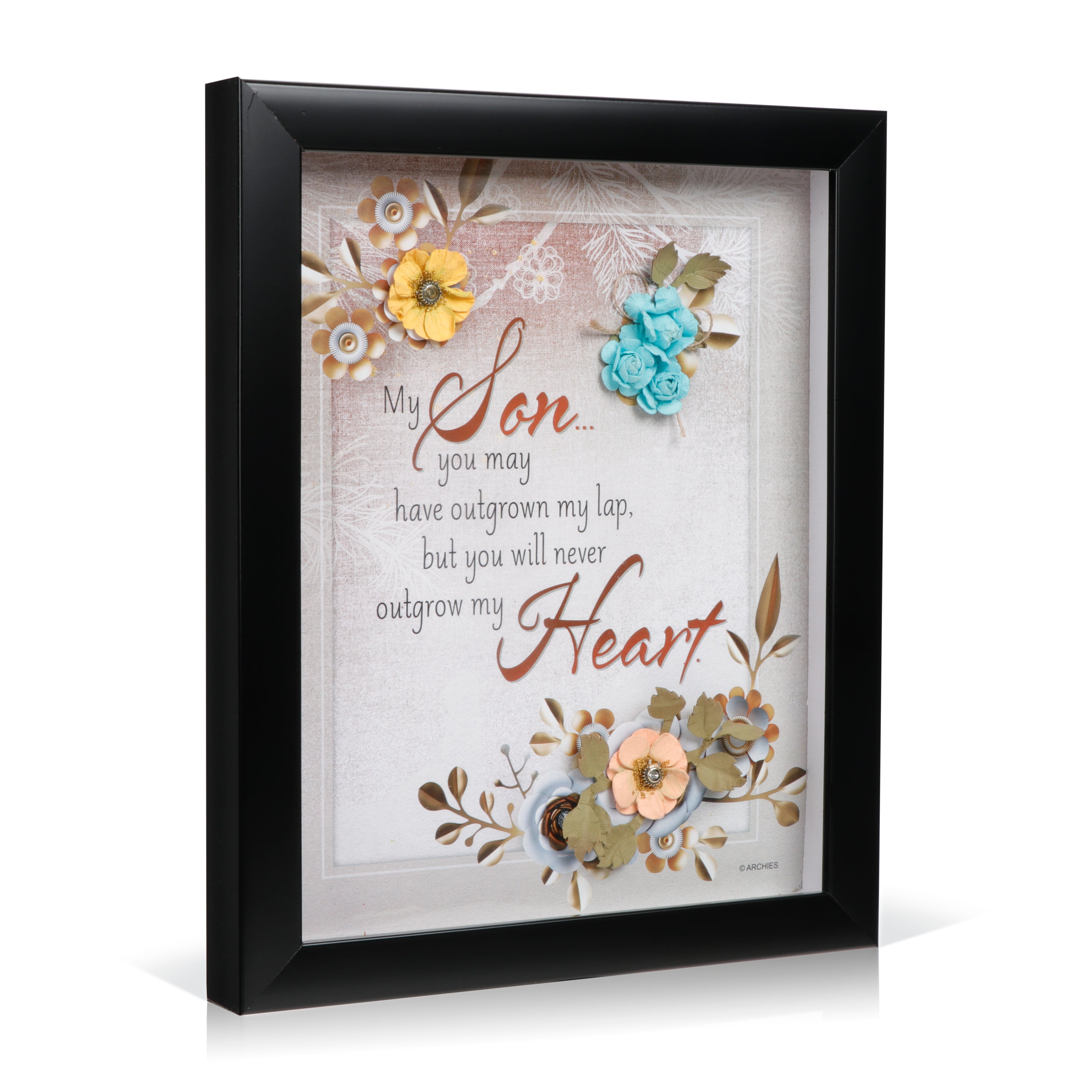 Archies KEEPSAKE QUOTATION - MY SON YOU MAY.... For gifting and Home décor