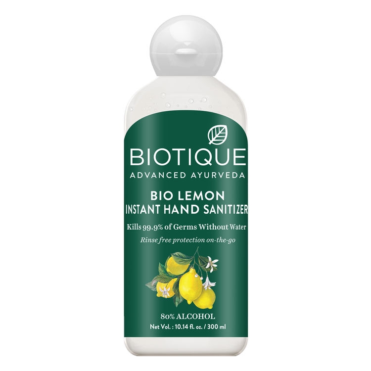 Biotique Advanced Ayurveda | Biotique Bio Lemon Instant Hand Sanitizer