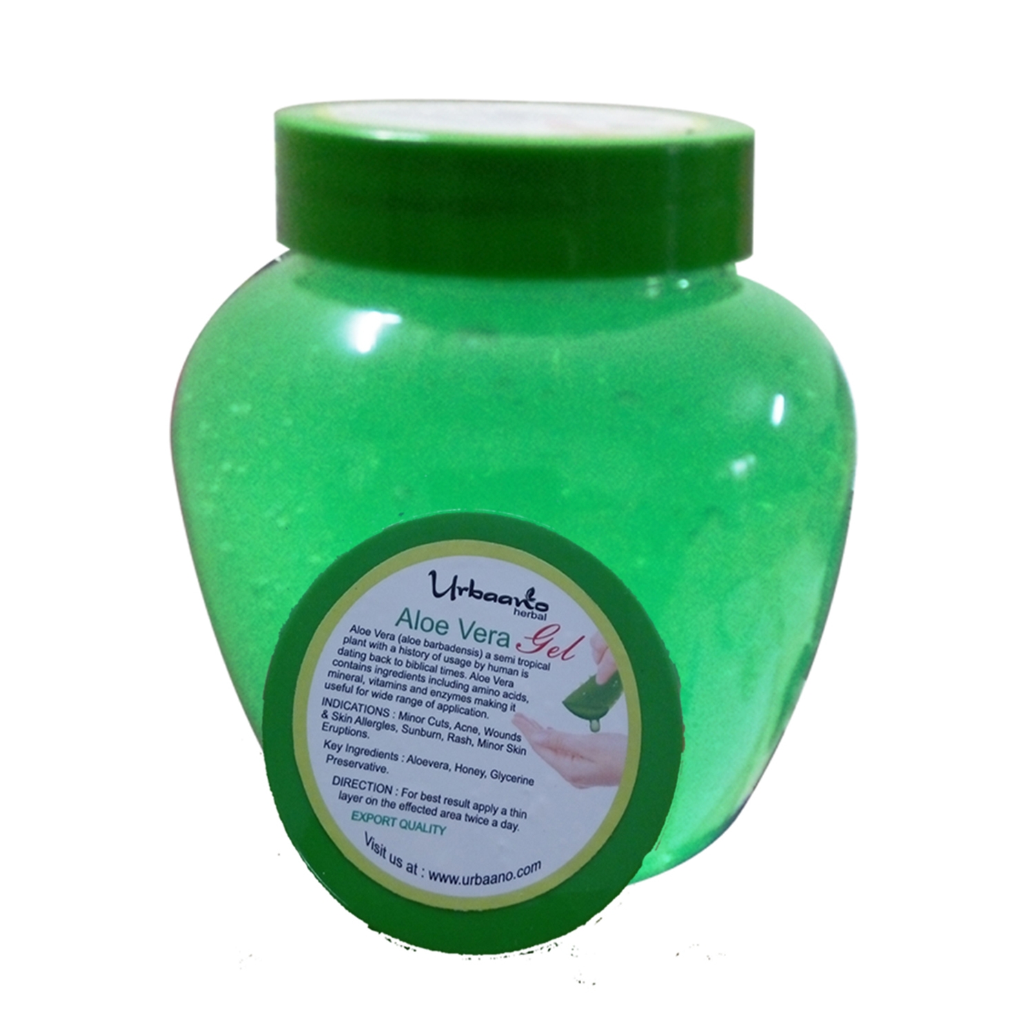 Urbaano Herbal | Urbaano Herbal Anti Blemishing Skin Glow Aloe Vera Multipurpose Face & Hair Massage Gel  (500 g)