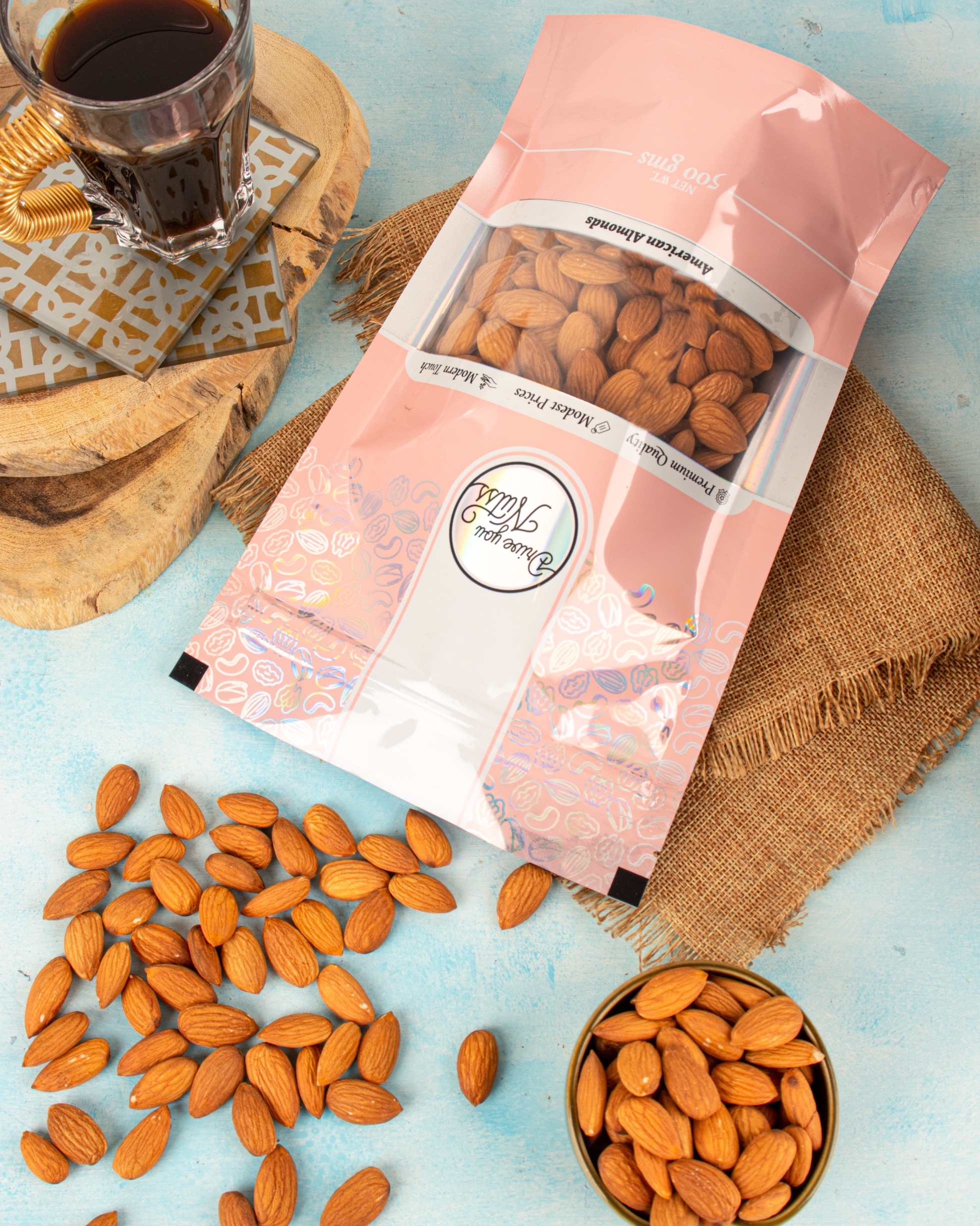 American Salted Almonds (250 Gms)