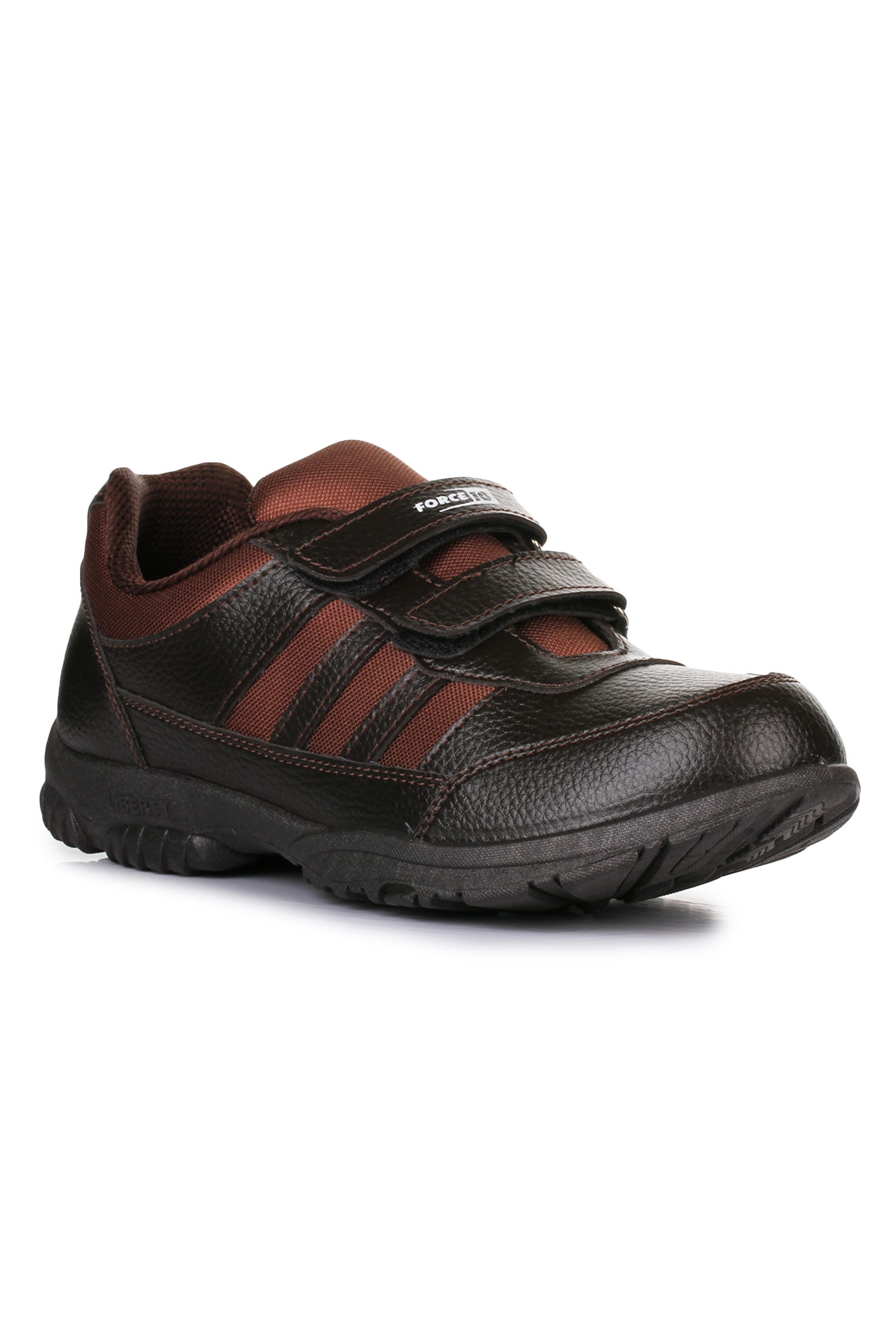 Liberty | Liberty Force 10 Brown School Shoes 8151-18VEL_Brown For - Boys