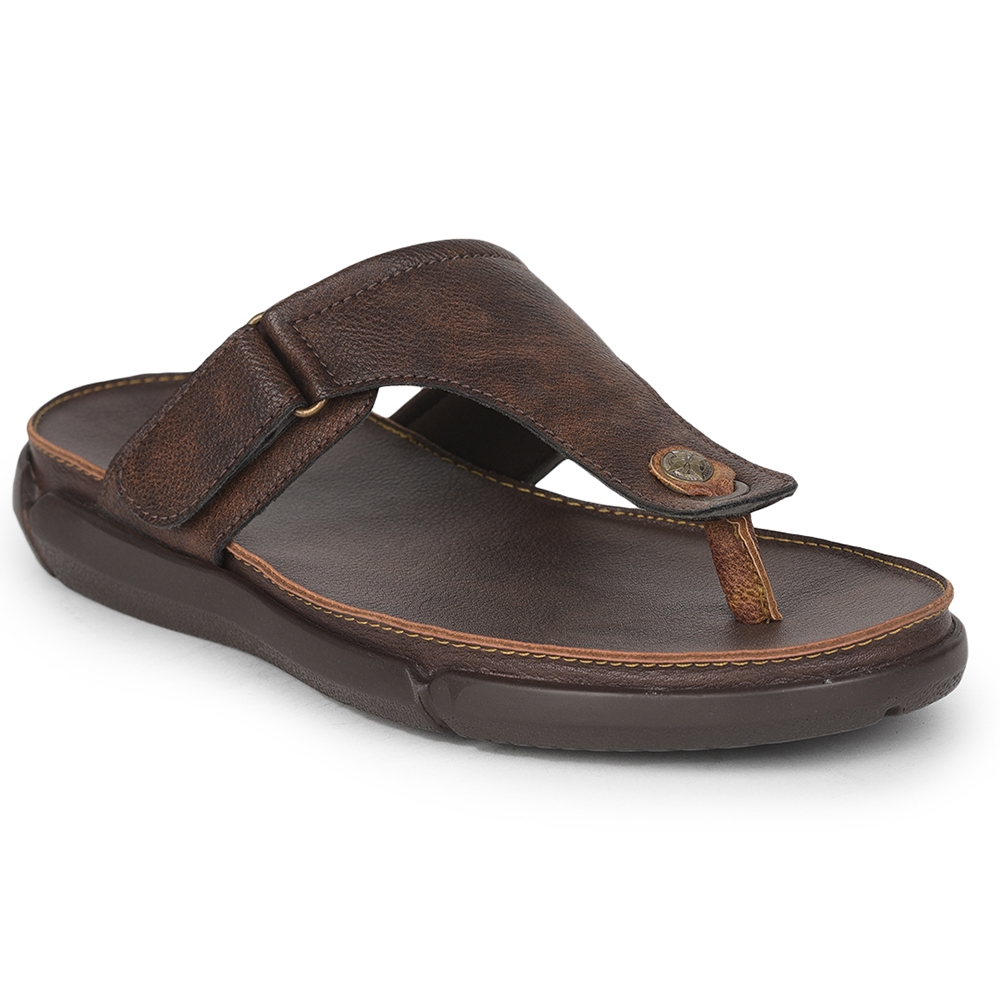 Liberty | Coolers by Liberty Brown Flip Flops AVN-10 For :- Men