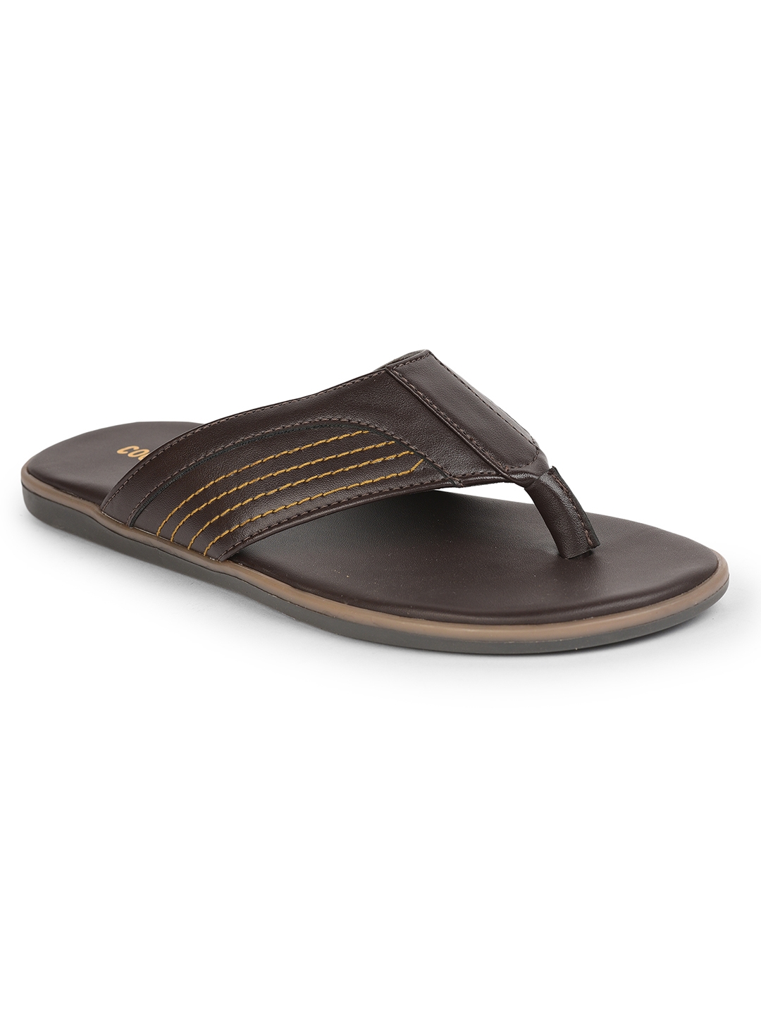 Liberty | Coolers by Liberty Brown Flip Flops AVN-41 For :- Men