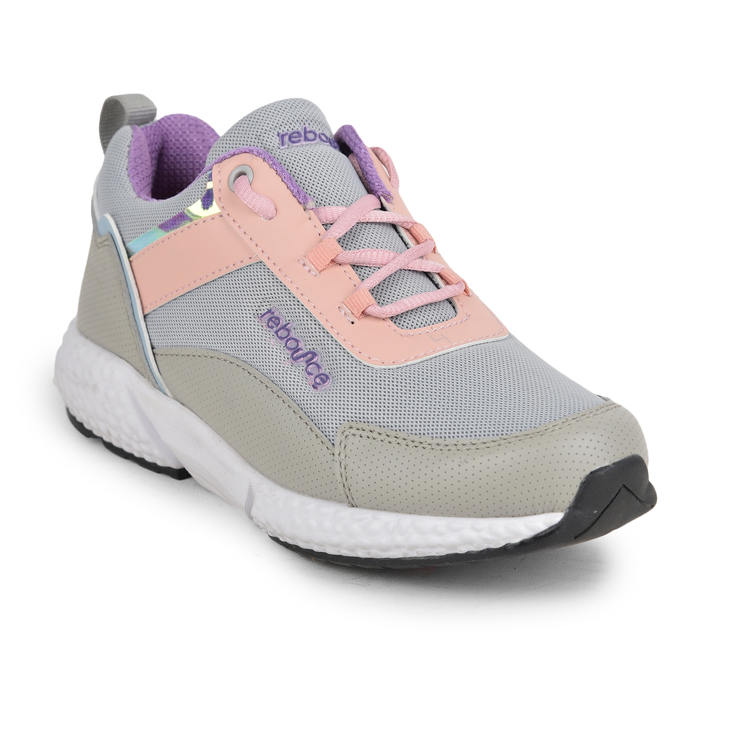 Liberty | Liberty Rebounce Grey Running Shoes BANJO-1E For :- Boys