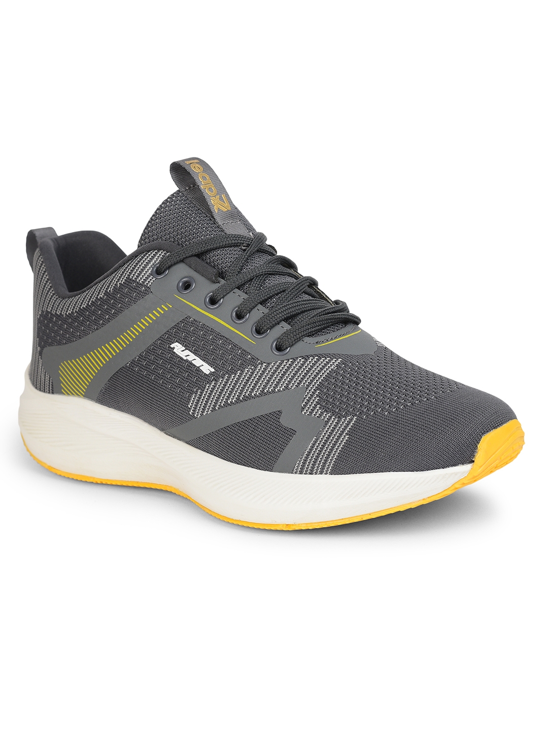 Liberty | LEAP7X by Liberty Grey Running Shoes CHALANGE For :- Men