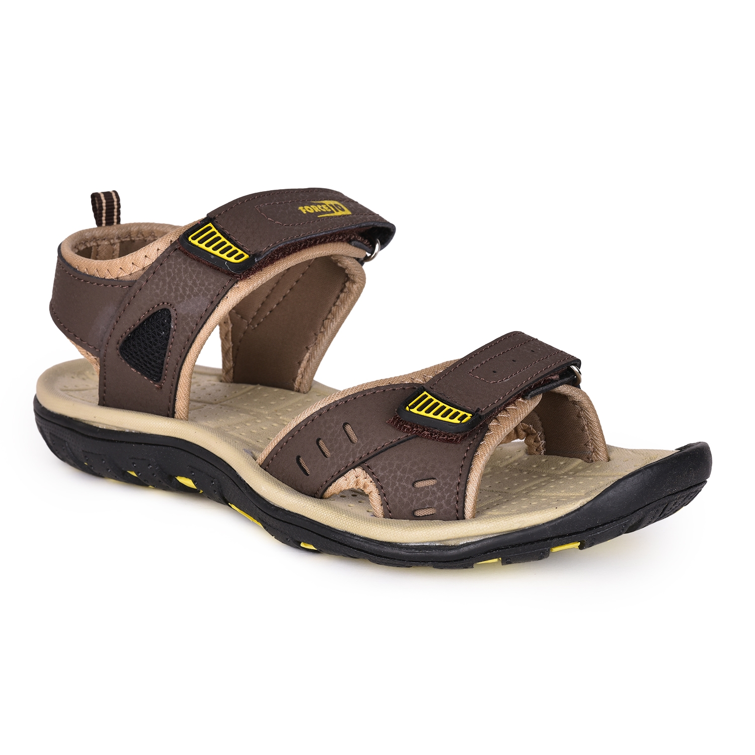 Liberty | Liberty Force 10 Brown Sports Sandals DEMON-1E_Brown For - Men