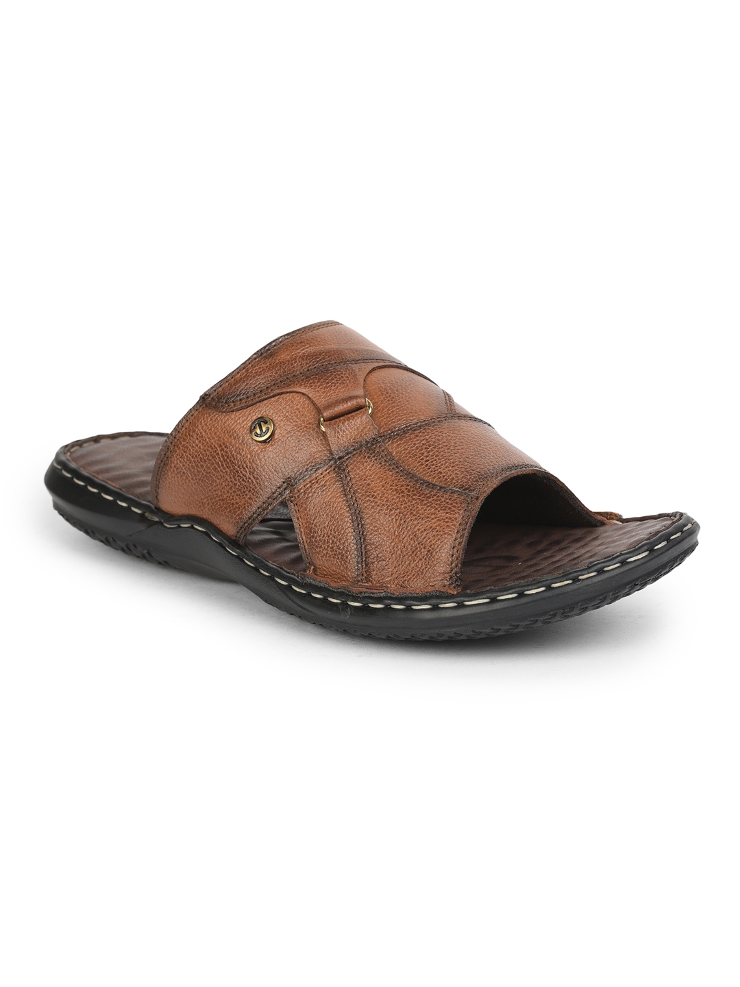 Liberty | Healers by Liberty Brown Slippers DTL-112 For :- Men