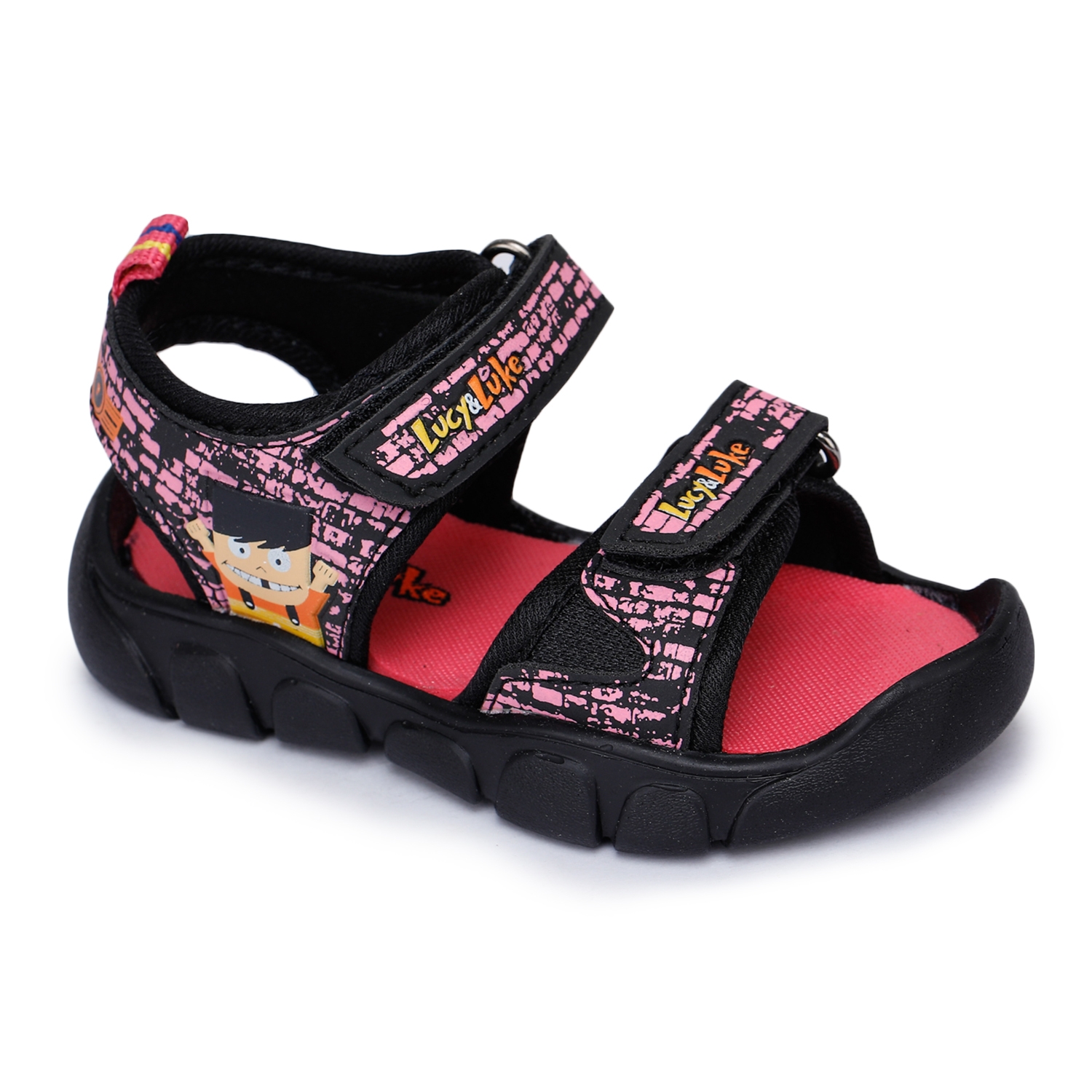 Liberty | Liberty Lucy & Luke Pink Casual Sandals FLYNN-14_Pink For - Boys