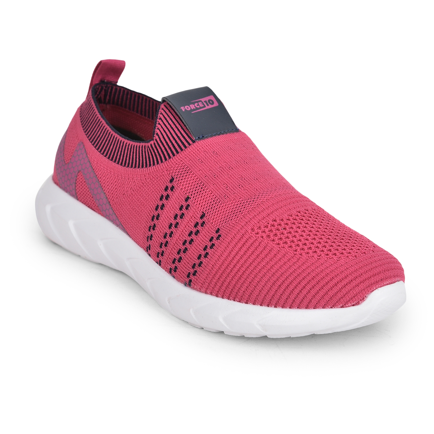 Liberty | Force 10 by Liberty Pink Sports Shoes GUPPY-1E For :- Women