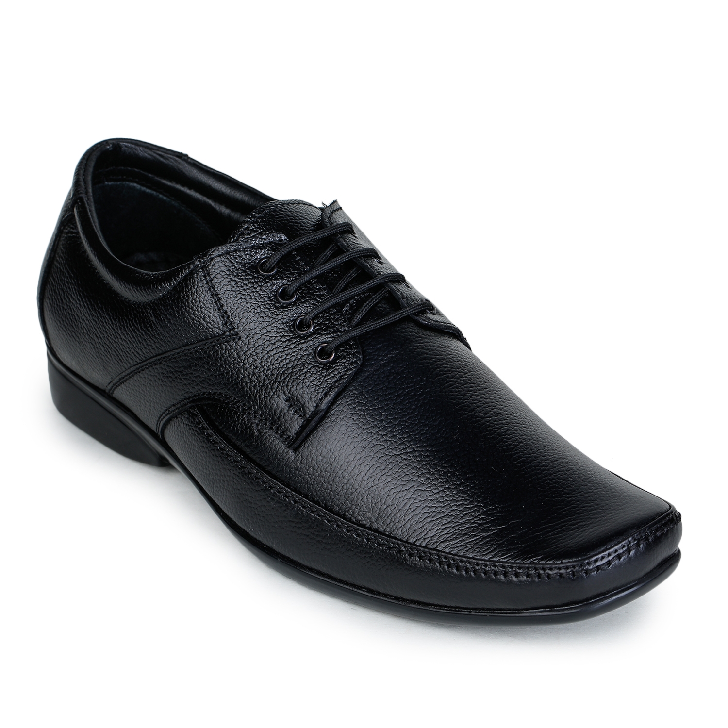 Liberty | Liberty Fortune Black Formal Derby Shoes HOL-12_Black For - Men