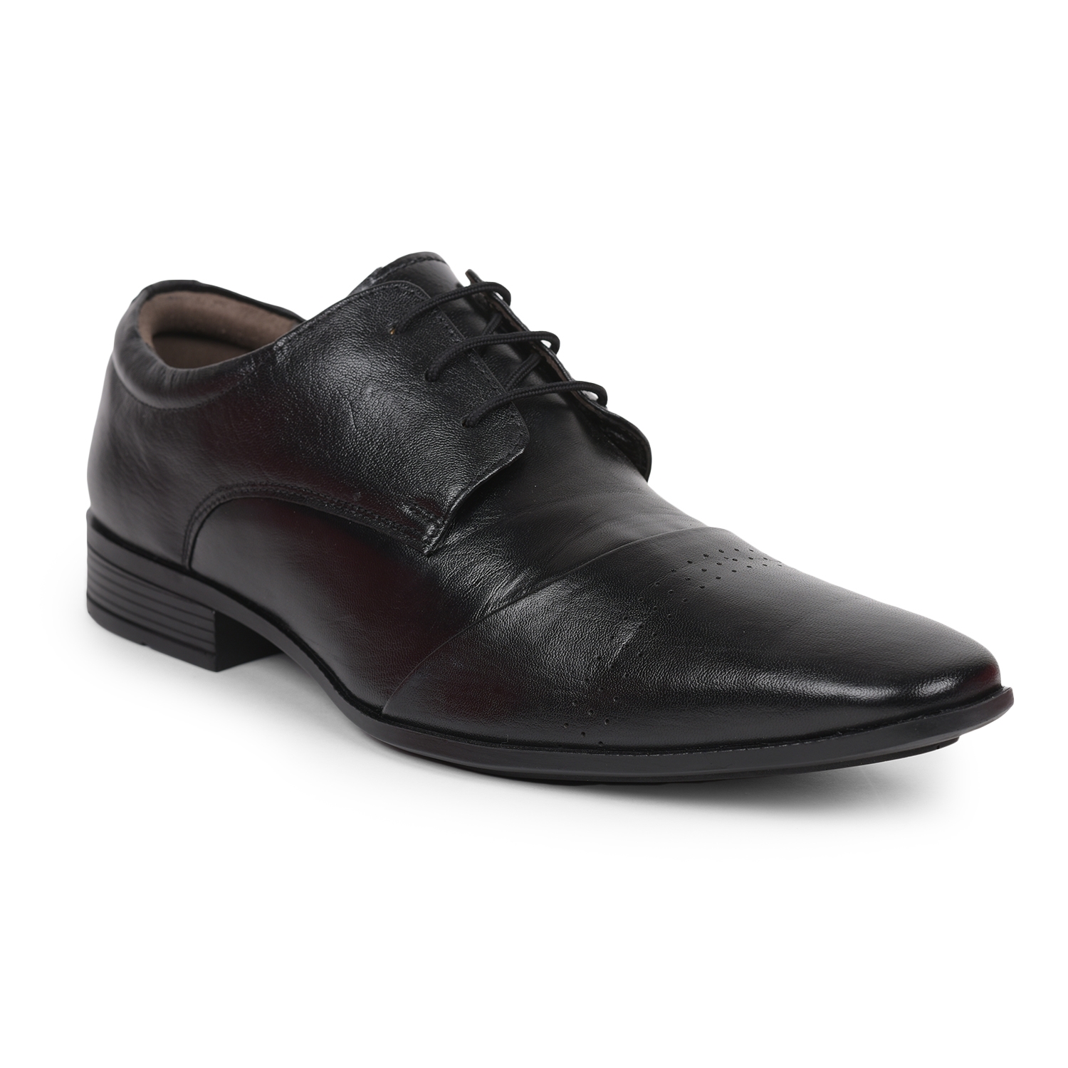 Liberty | Liberty Fortune BLACK Derby Shoes JPL-120N For :- Mens