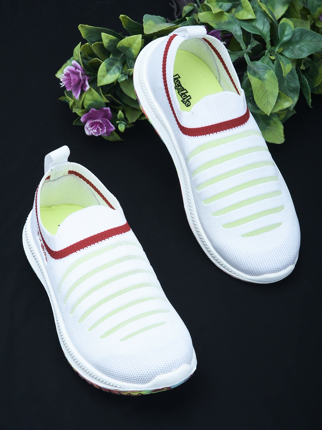 Lucy & Luke by Liberty Unisex White Running Shoes