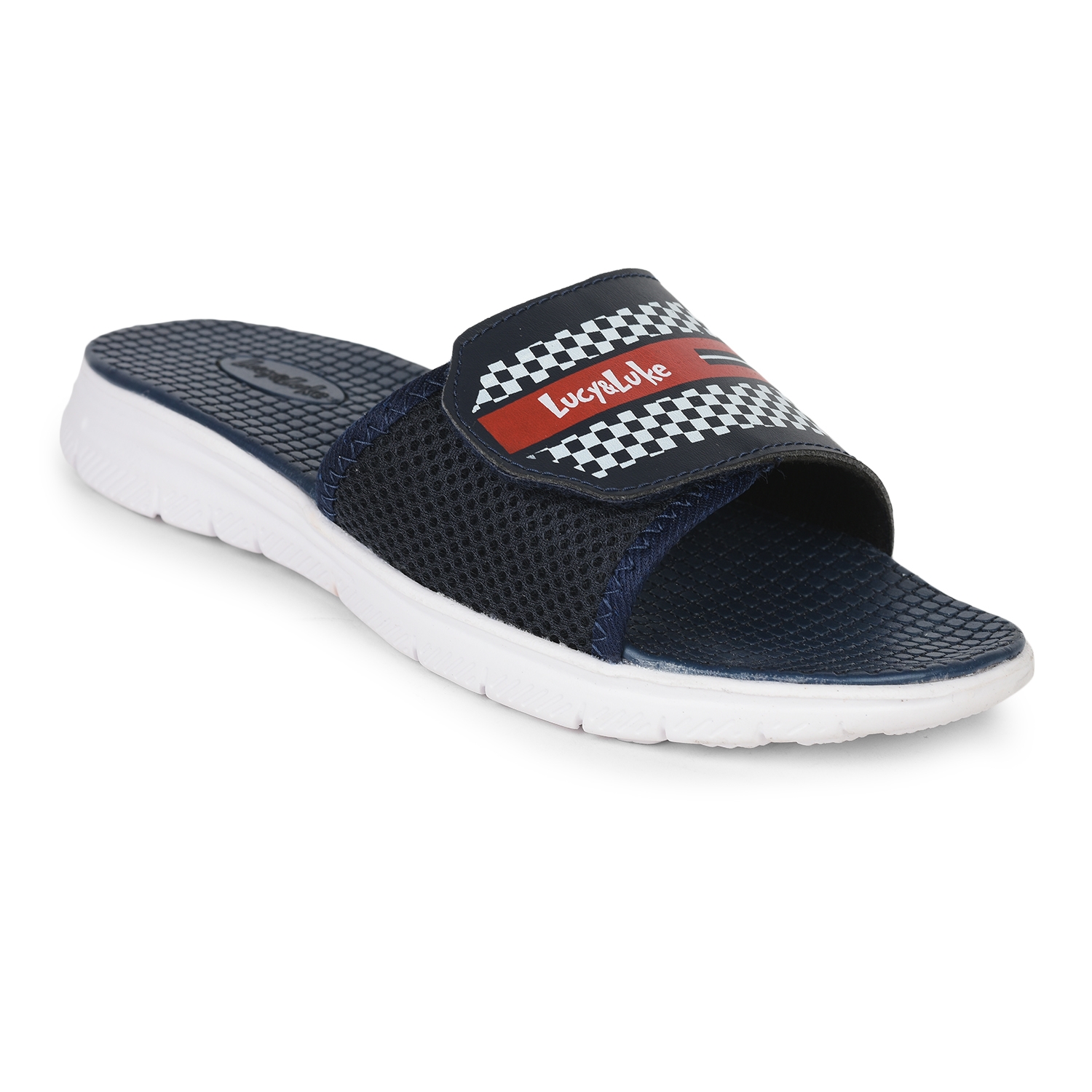 Liberty | Liberty Customer Brand Blue Slippers OPPO-4SM For :- Boys
