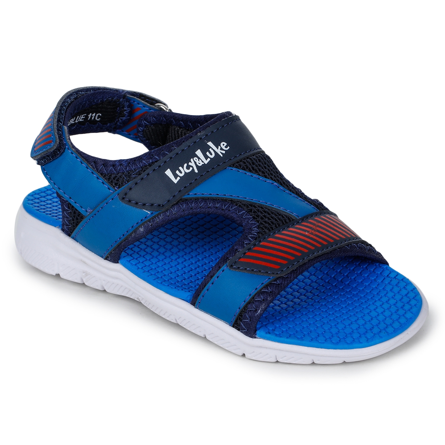 Liberty | Liberty Lucy & Luke Blue Casual Sandals OPPO-8_Blue For - Boys