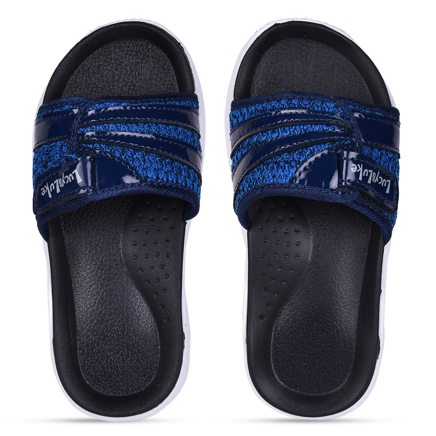 Liberty | Liberty Lucy & Luke Blue Casual Slippers RICKY-2S_Blue For - Boys