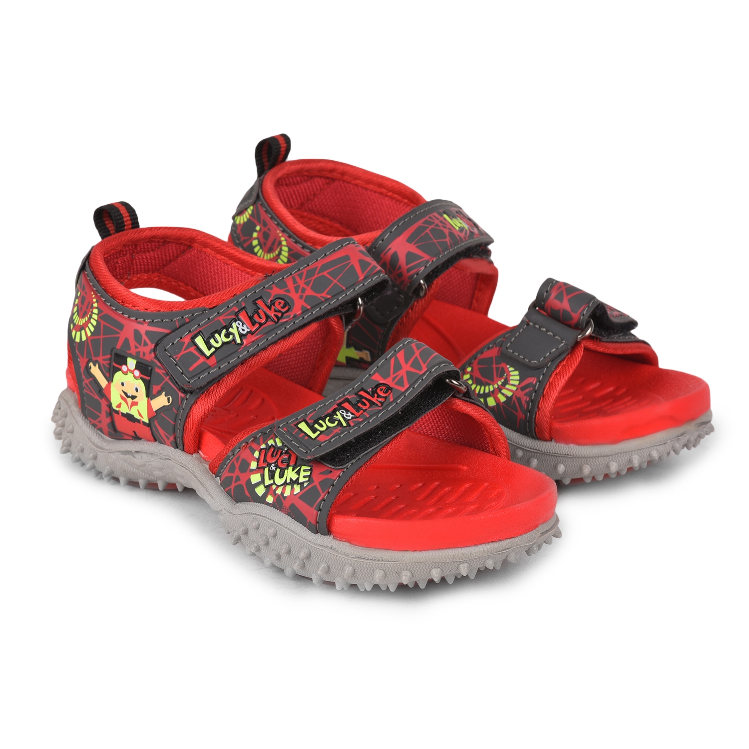 Liberty | Liberty Lucy & Luke Red Casual Sandals RICO-18_Red For - Boys