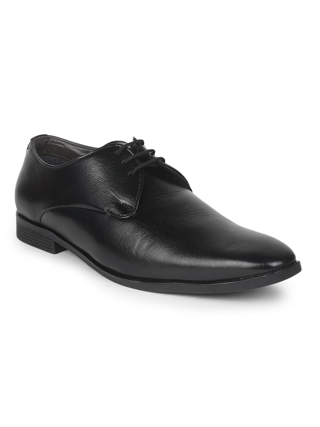 Liberty | Fortune by Liberty Black Formal Shoes SRG-301E For :- Men