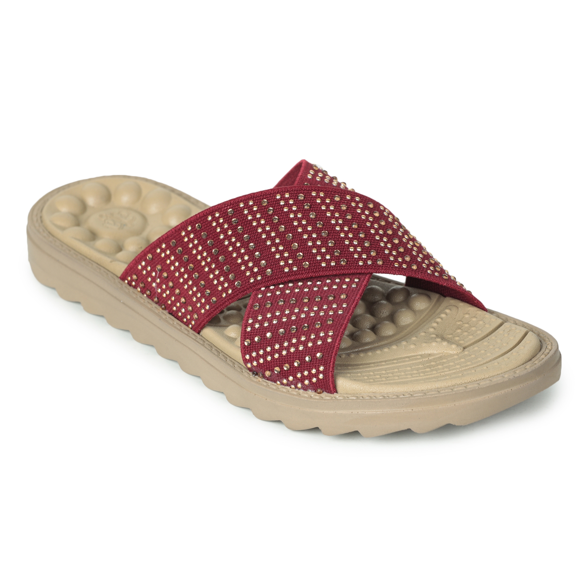 Liberty | Liberty A-HA Slippers WAGAS-19_MAROON For - Women