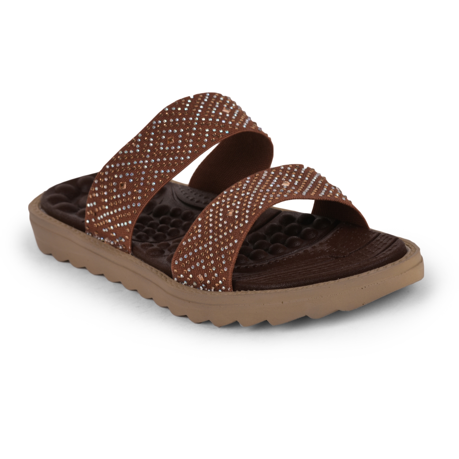 Liberty | Liberty A-HA Brown Casual Slippers WAGAS-20_Brown For - Women