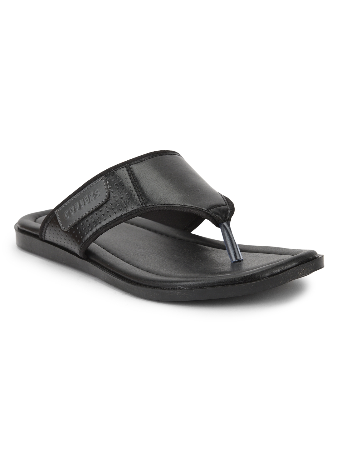 Liberty | Coolers by Liberty Black Flip Flops WOOD-1E For :- Men