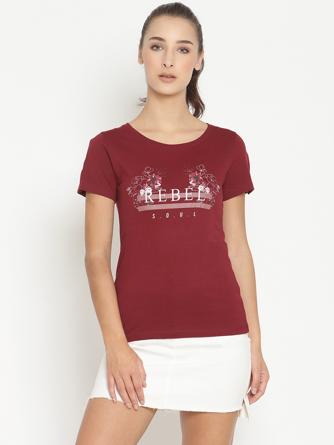METTLE | Women WINE T-Shirts