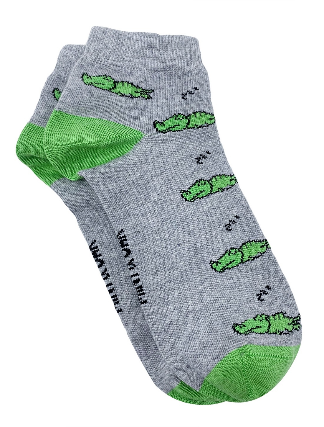 Mint & Oak | Mint & Oak The Croc Ankle Length Socks For Men
