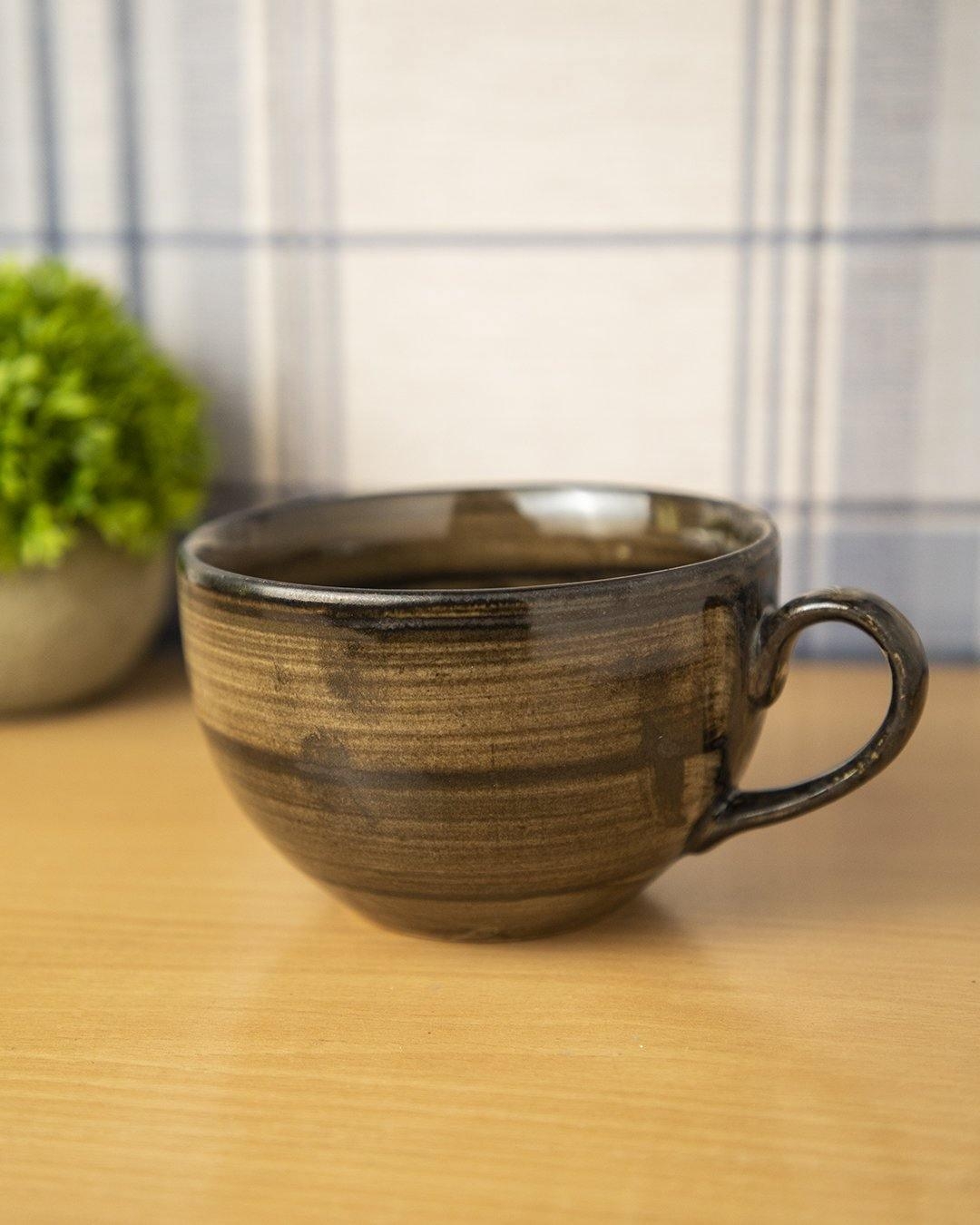 Market 99 | Market99 1 Pcs Studio  Pottery Cappuccino  Cup