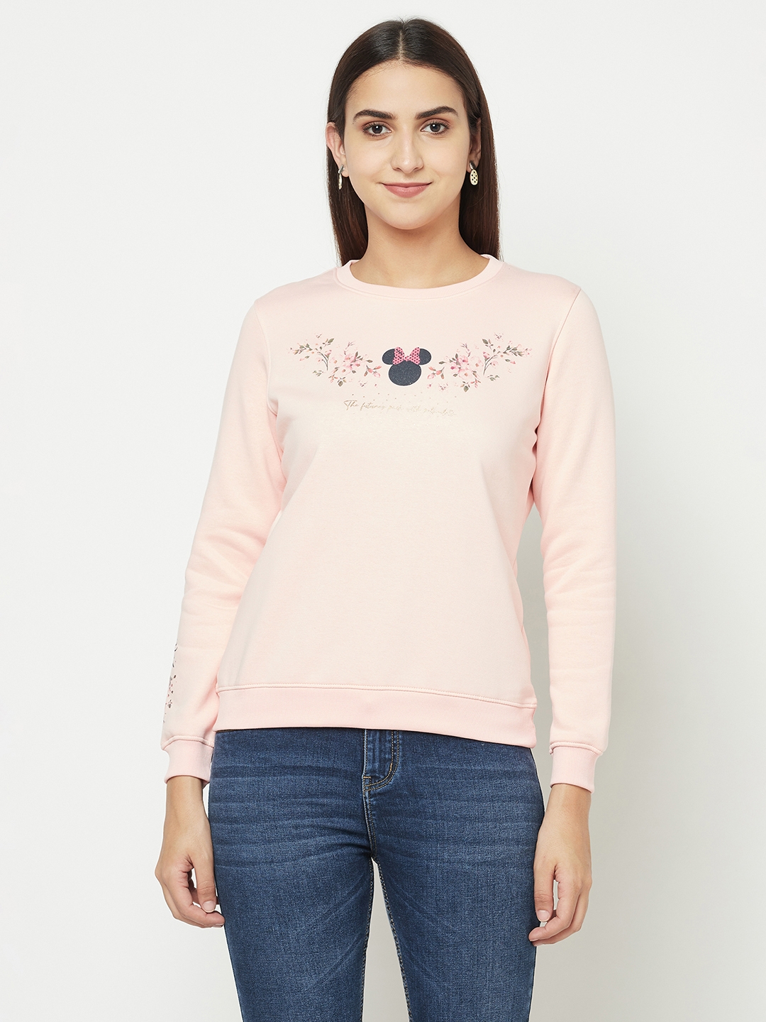 METTLE | Women PASTEL PINK Sweatshirts