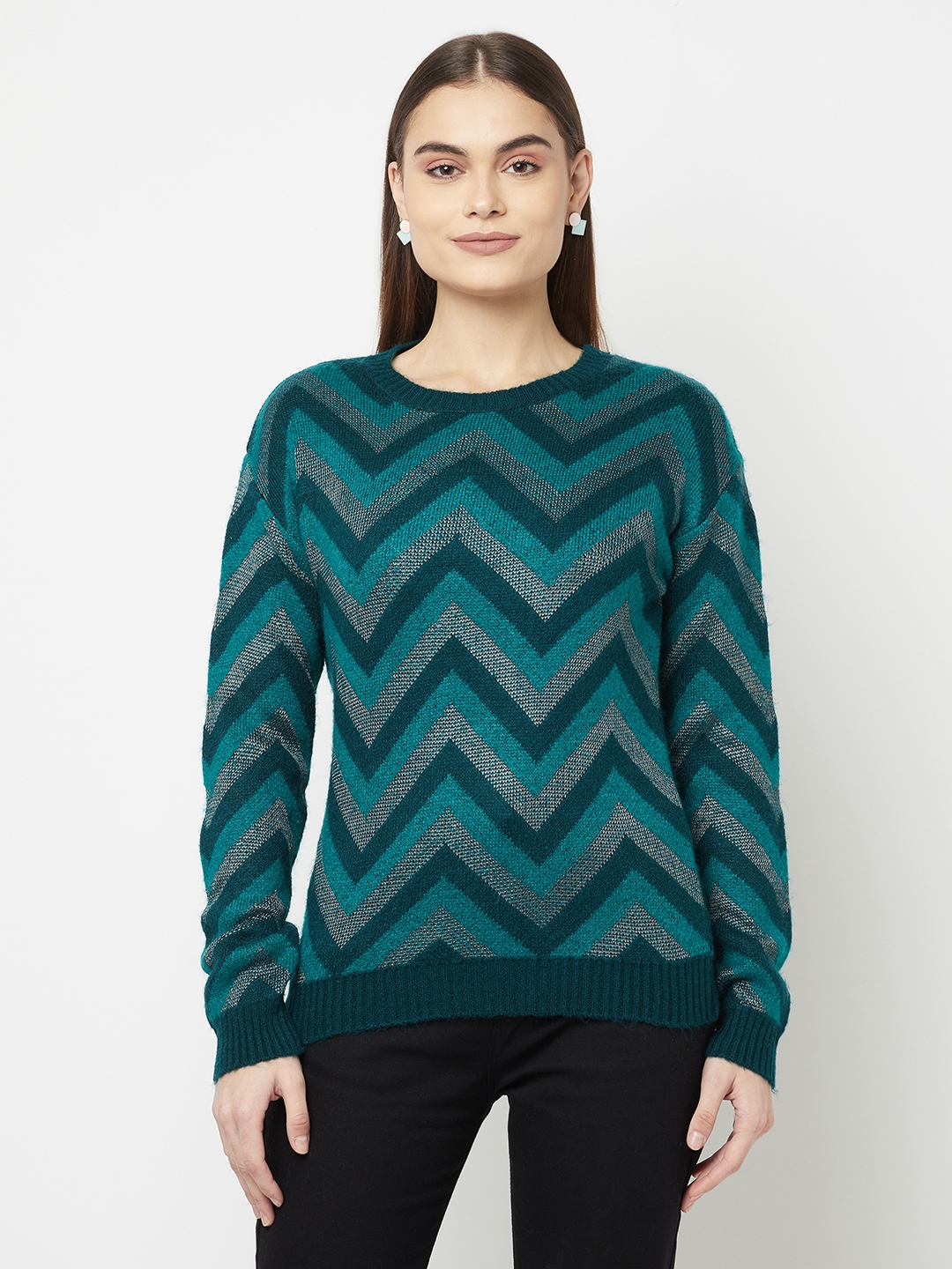 METTLE | Women TEAL Sweaters