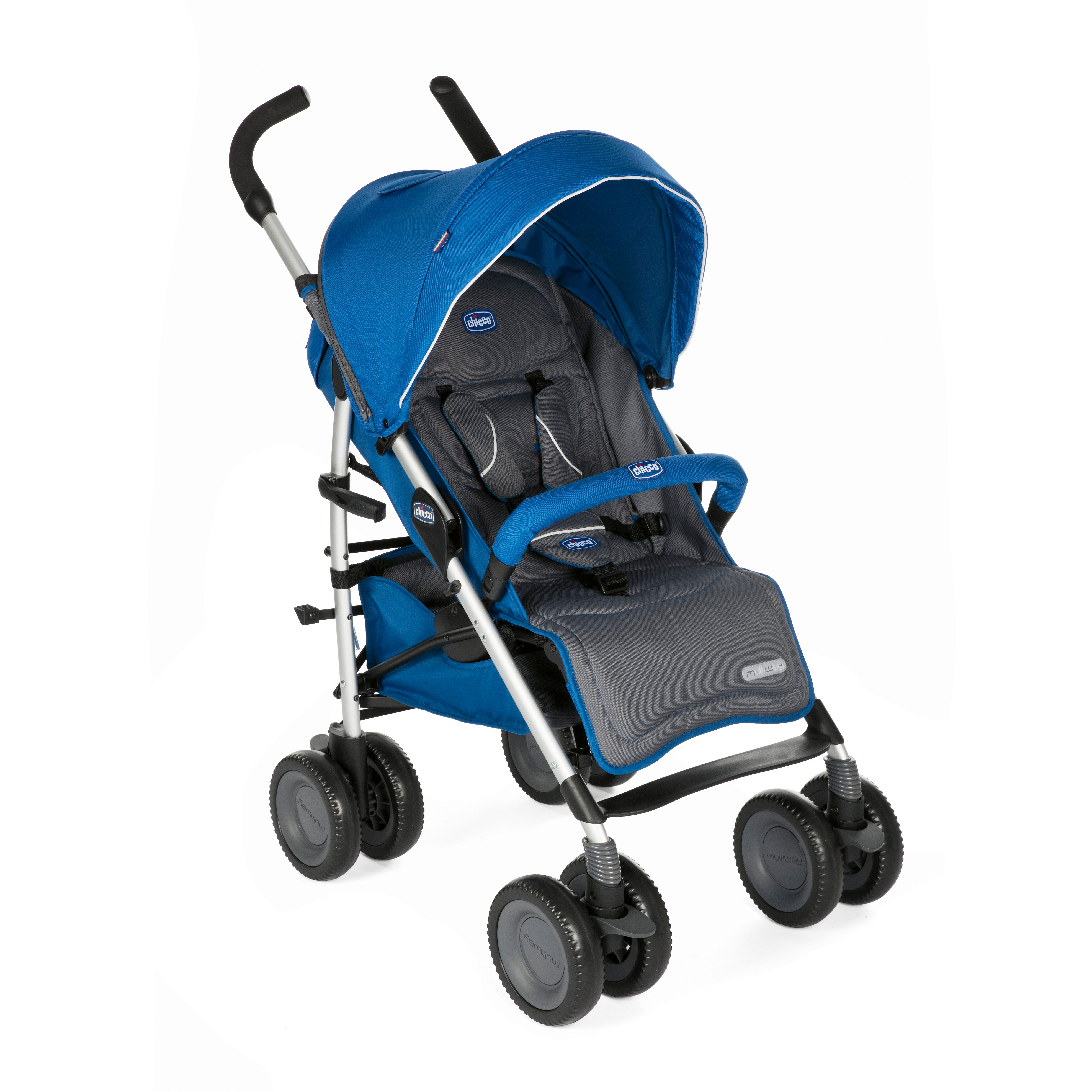 Mothercare | Chicco Multiway 2 Baby Stroller Blue