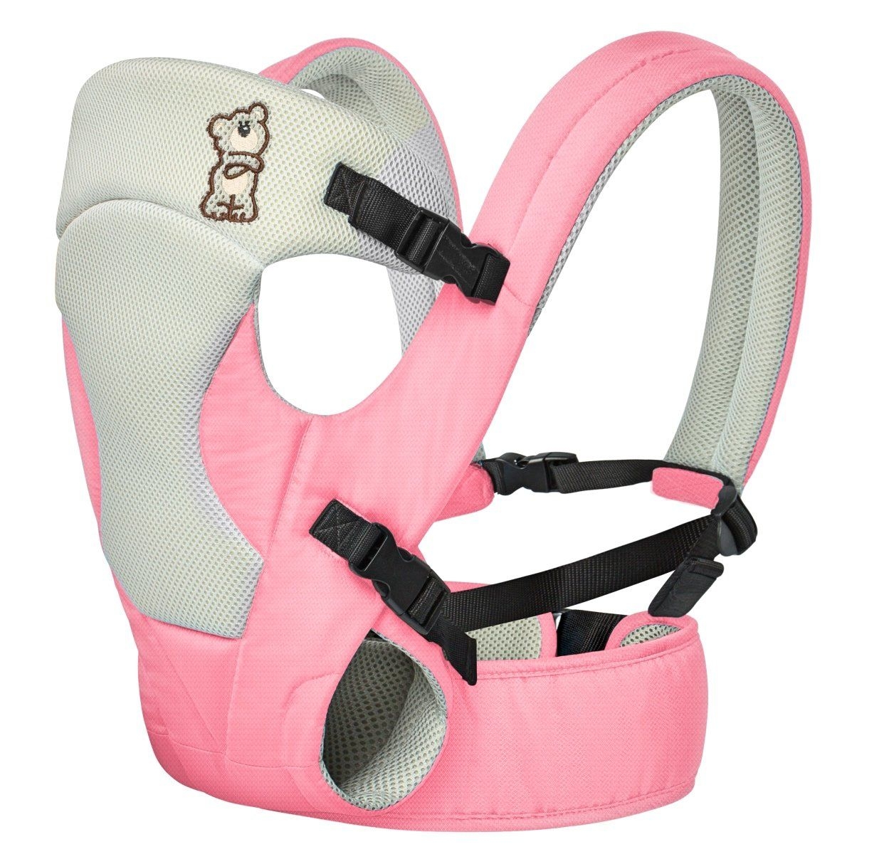Mothercare | R For Rabbit New Cuddle Snuggle Baby Carriers Pink Grey