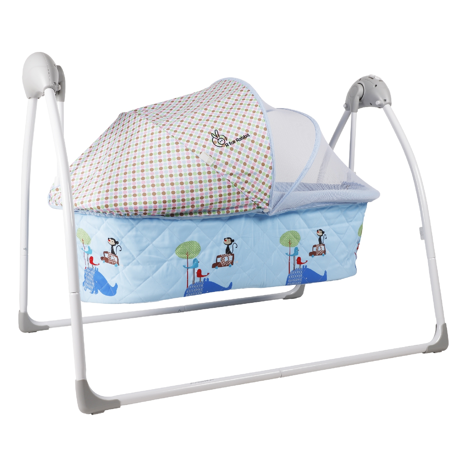 Mothercare | R For Rabbit Lullabies Baby Cradles & Swings Blue